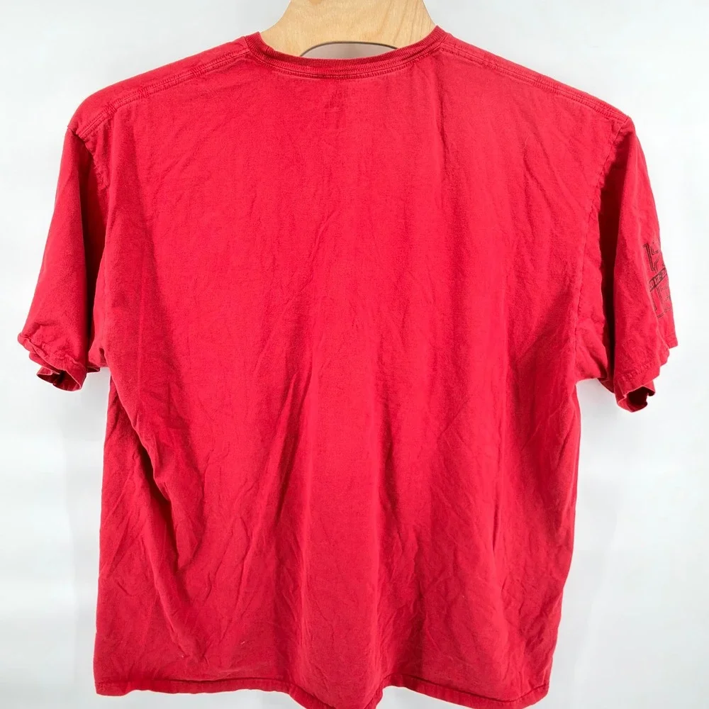 Adidas Graphic Tee Mens 3X Red Unfinished Business 2012-2013 Cotton Shirt
